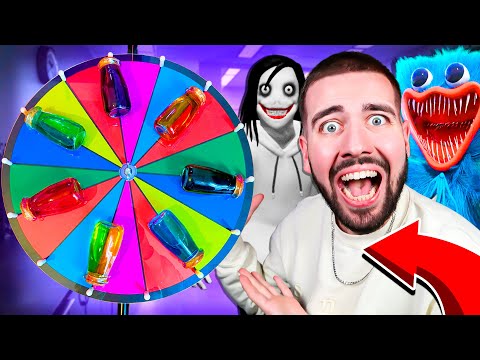 THE DARKNET POTIONS WHEEL IN REAL LIFE!!  (Prohibited and very dangerous potions…)