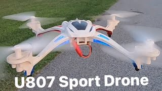 Nihui Toys U807 Sport Quadcopter 8 Year Old RC Drone TRUE REVIEW Jumper T8SG