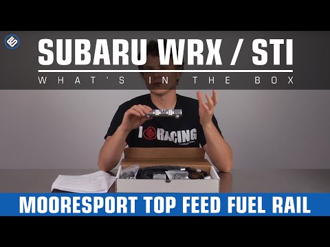 Mooresport Top Feed Fuel Rail Kit - Subaru Models 02-14 WRX/07-15 STI (What's In The Box?)