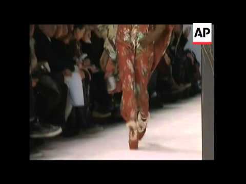 Lindsay Lohan attends latest Kenzo collection at Paris Fashion Week