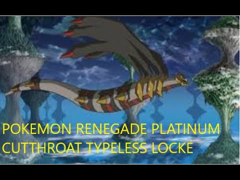 POKEMON RENEGADE PLATINUM CUTTHROAT TYPELESS LOCKE EPISODE 34 "WORST GYM PUZZLE EVER"