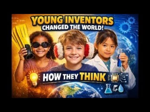 Young Inventors Changed the World - Here’s How They Think