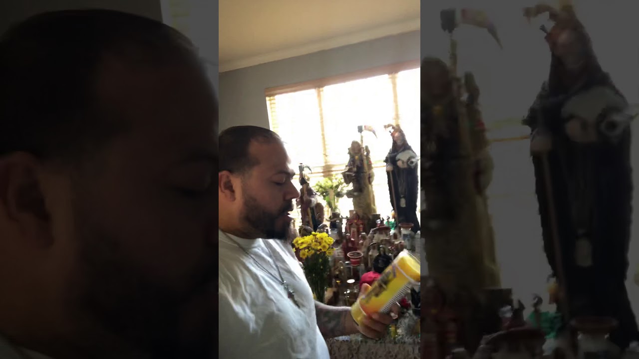 Santa muerte what to do before you light a candle up