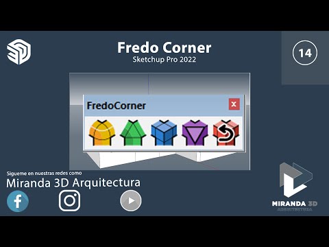 Instalación FREDO CORNER Sketchup 2022