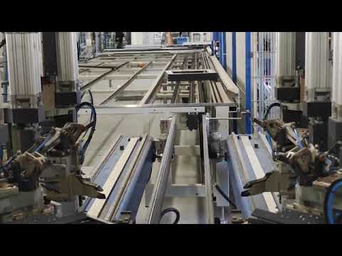 STURTZ ConnectStar TURBO  OpticStar PVC Window WeldingCleaning Production Line