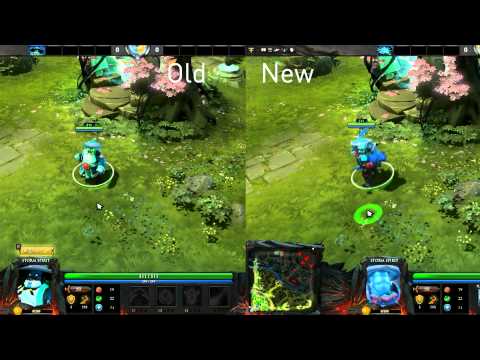 Dota 2 New Storm Spirit and Static Remnants VS the old ones