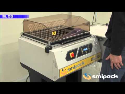 Filmeuse à cloche SL55 - Cadence moyenne jusqu'à 300 paquets/heure - Compacte et simple d'utilisation_1