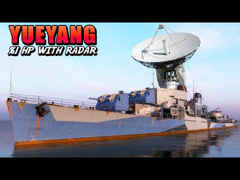 Destroyer Yueyang: Radar DD with %1 HP