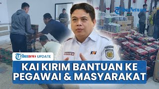 KAI Fokus Bantu Pengungsi Banjir di Sumatera, Beri Bantuan Bertahap dan Prioritaskan Kebutuhan Dasar