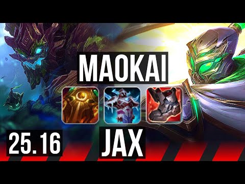 MAOKAI vs JAX (TOP) | KR Master | 25.16