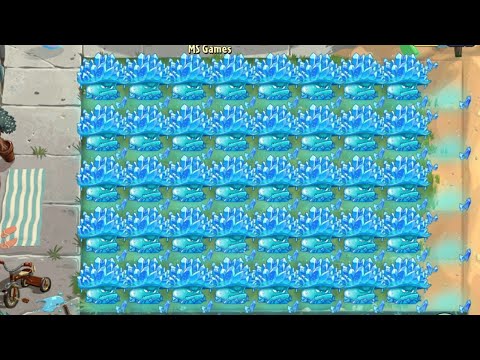 PvZ 2 Challenge - New Plant and Other Plants Max Level Vs Bikini Zombies Level 40