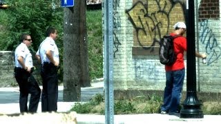 Epic Spray Paint Prank - On Cops!