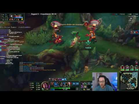 The (nearly) 1v5 PentaDunk from the Darius master himself