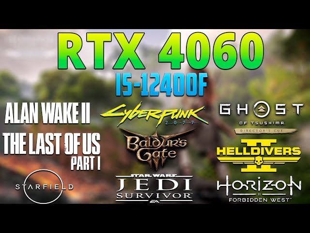 Bộ PC Gaming I5 12400F / RAM 16G / VGA RTX 4060 8G