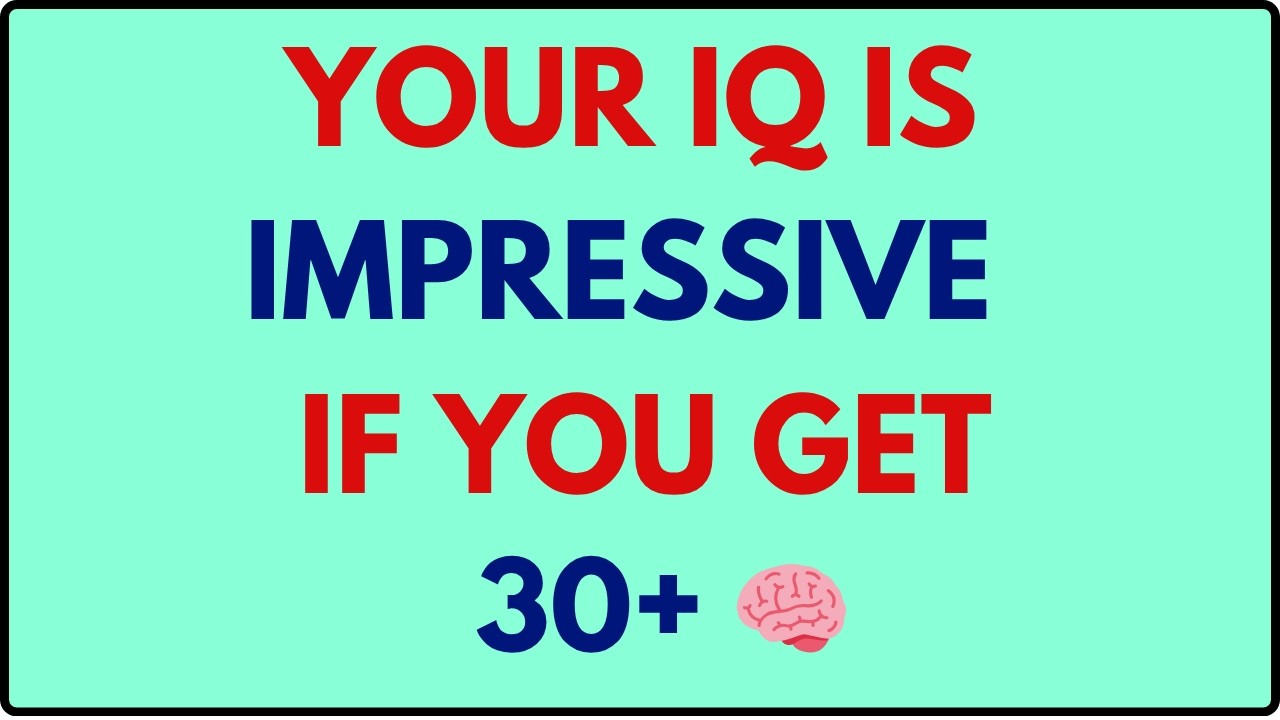 YOUR IQ IS IMPRESSIVE IF YOU GET 30+ 🧠 50-QUESTION GENERAL KNOWLEDGE TRIVIA QUIZ! 🔥