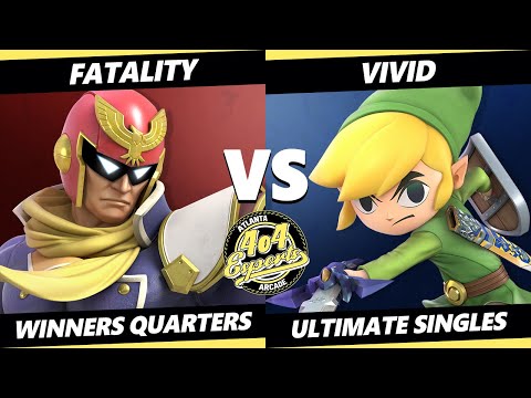4o4 Smash Night 57 Winners Quarters - Fatality (Captain Falcon) Vs. Vivid (Toon Link) SSBU Ultimate