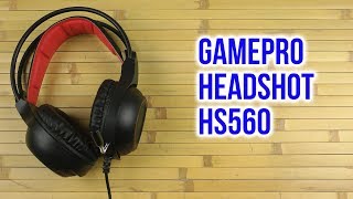 GamePro Headshot HS560 - відео 1