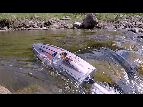 ProBoat JetBoat river surf and crawl Scale Town - RC CWR