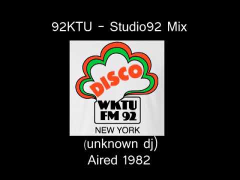 92KTU New York - Studio92 Mix - (1982)