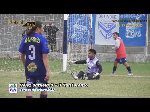 Velez Sarfield 3 - 1  San Lorenzo de H. (Apertura LAF- 4ta fecha)