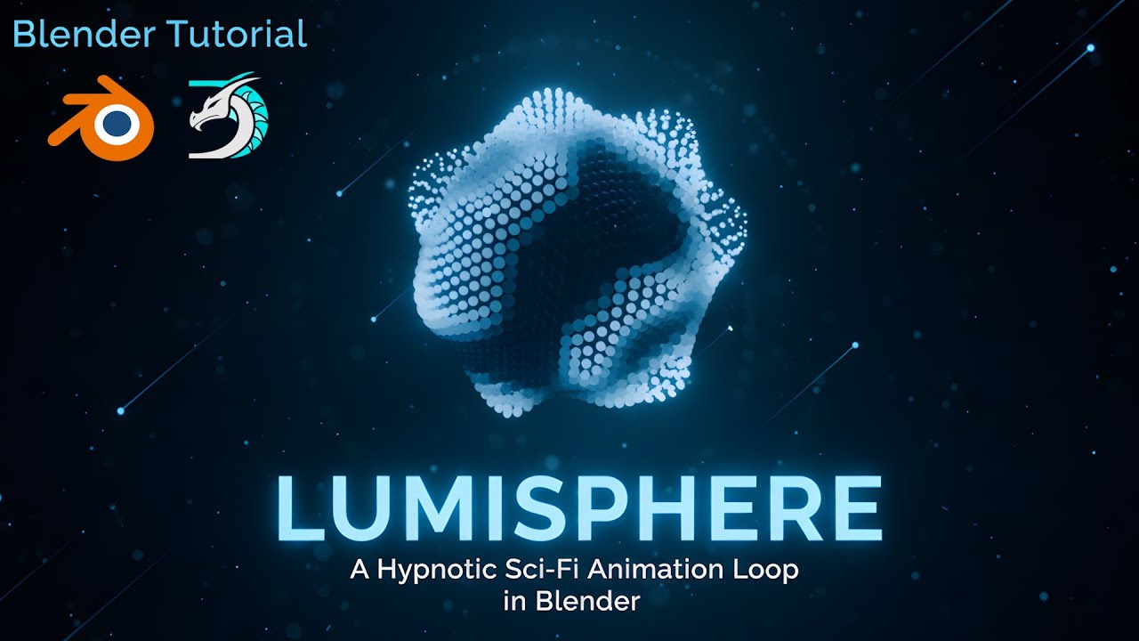 Blender Sci-Fi Tutorial - The Lumisphere Loop (Abstract Beginner's Tutorial)