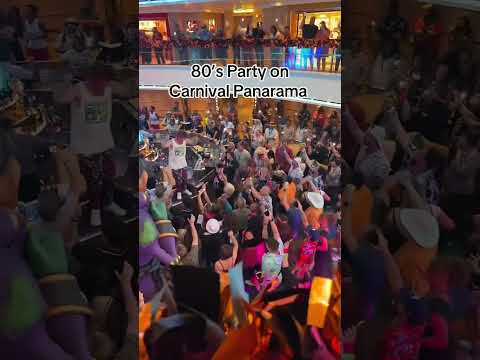 Thumbnail for 80s party on Carnival Panorama #carnivalcruise #cruisetour #cruisinchronicles