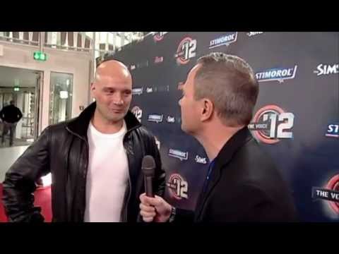 The Voice ´12: Rød løber interview med Clemens