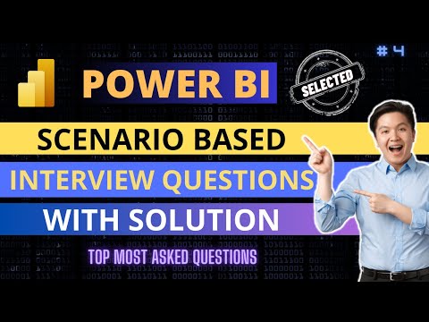 Power BI Scenario based interview questions with solution Power BI interview Power BI