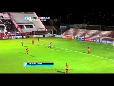 Gol de Chitero. Patronato 4 - Boca Unidos 0. Fecha 8. B Nacional 2015. FPT.