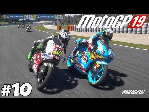 MotoGP 19 Career Mode Part 10 | TENSE CATALUNYA BATTLE! | PS4 PRO Gameplay #CatalanGP