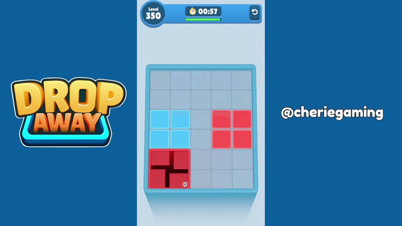 Drop Away Level 350 Walkthrough Solution