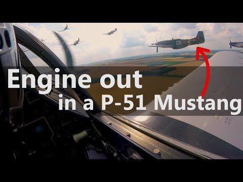 P-51 Engine Out, Off-Airport Landing
