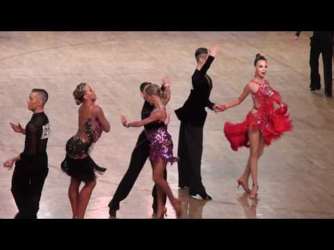 WDSF Open Junior 2 Latin 1/4 Cha Cha Vladimir Mitrofanov - Alexandra Smirnova