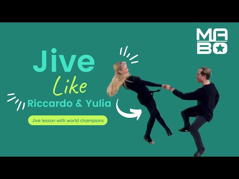 Riccardo Cocchi  and Yulia Zagoruychenko Teaching Jive Lesson