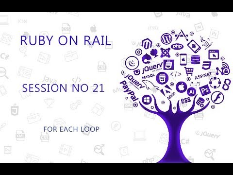 Ruby Programming Tutorial 21 For Each Loop