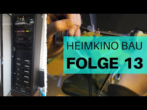 [Home Theater #13] NEW NETWORK CABINET and its cabling