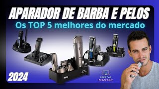????TOP 5 APARADORES DE BARBA E PELOS DE 2024! ???????? Melhores do Mercado!