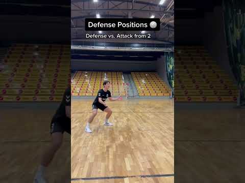 Volleyball Defense Position 6 🏐🔥 #shorts #volleyball