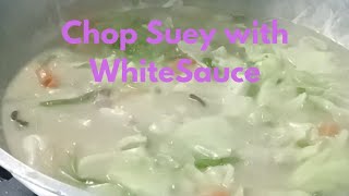 Chop Suey w/ white sauce