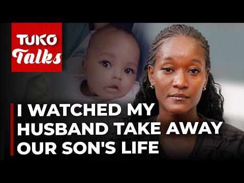She watched helplessly as her husband took their son's life, surrendered himself to the police |Tuko