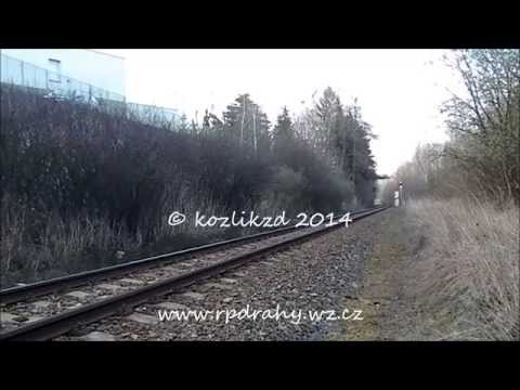 [Příbram] 749 121-0 a 854 009-8 Erika [HD]