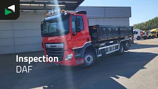 بيع شاحنة ذات الخطاف DAF CF 410 CF 6X2 AJK HL20-6180 containersystem Day cab Lift+steerin - صورة 4 | Autoline QA شاحنة ذات الخطاف DAF CF 410 CF 6X2 AJK HL20-6180 containersystem Day cab Lift+steerin | صورة 4 - Autoline