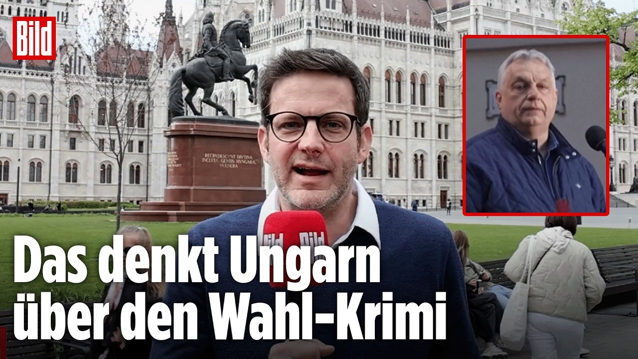 Ungarn vor Wahl: Orbán unter Druck – Wer hat heute die Nase vorn? BILD vor Ort