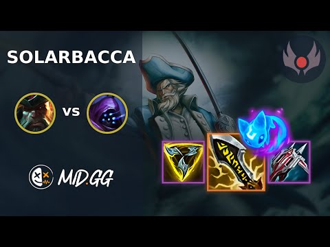 MID.GG: [ solarbacca ] Gangplank TOP vs Jax | EUW GRANDMASTER | LOL Season 2024