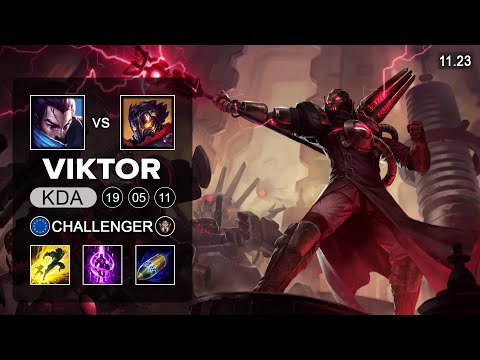 Viktor Top vs Yasuo   EUW Challenger   PreSeason 12 Patch 12 23