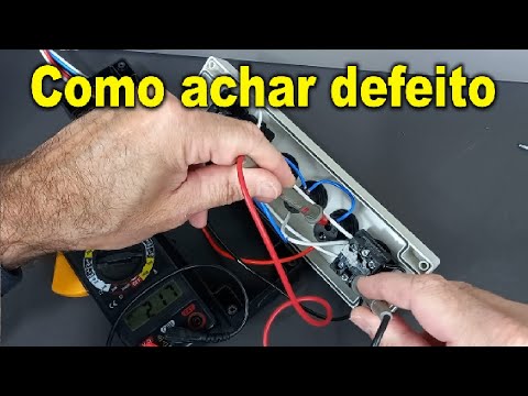 Como achar defeito em painel de comando
