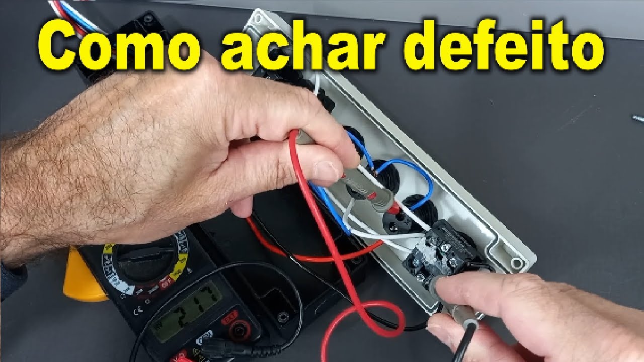 Como achar defeito em painel de comando