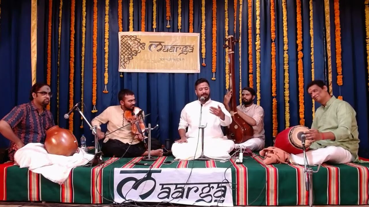 Concert by K.Bharat Sundar for Maarga - Madhura Naadam Series