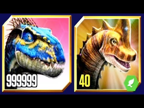 INDORAPTOR GEN 2 vs MAX LEVEL 40 BRACHIOSAURUS (JURASSIC WORLD)