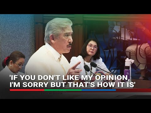 Komprontahan sa Senado: Tito Sotto sinagot sina Marcoleta, Cayetano | ABS-CBN News